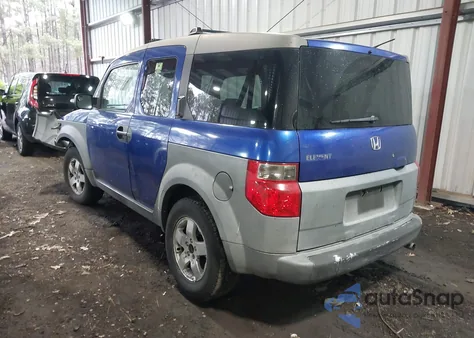 2004 Honda Element Ex from USA, damaged, VIN 5J6YH28644L011503